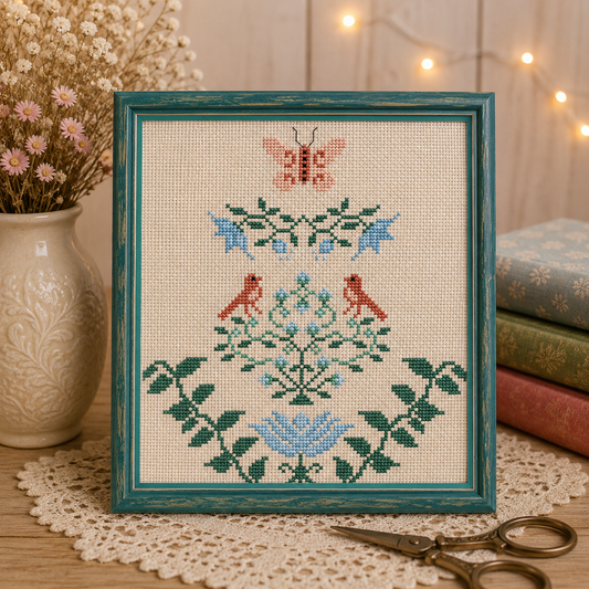 Winged Delights Cross Stitch Chart